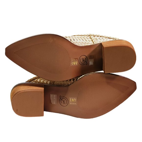 NEW Chinese Laundry Women tan woven Mayflower Mule Size 5.5 - Picture 8 of 8